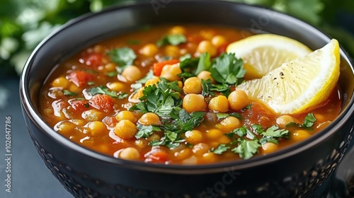 Chickpea Soup Bowl.