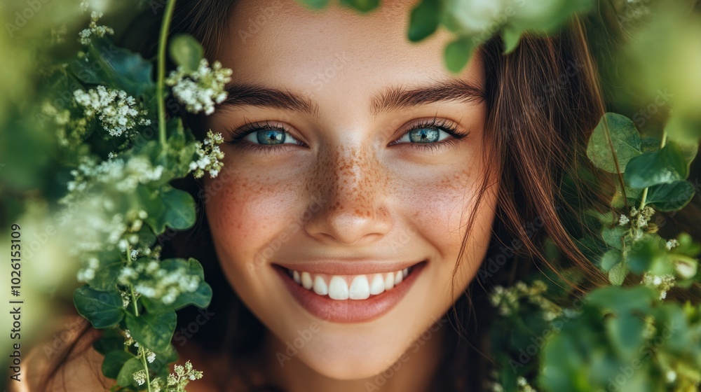 Eco-conscious young woman smiling Portraits of women with a focus on sustainability, often associated with eco-friendly campaigns or brands. Eco-conscious young woman smiling Portraits of women with a focus on sustainability, often associated with eco-friendly campaigns or brands.