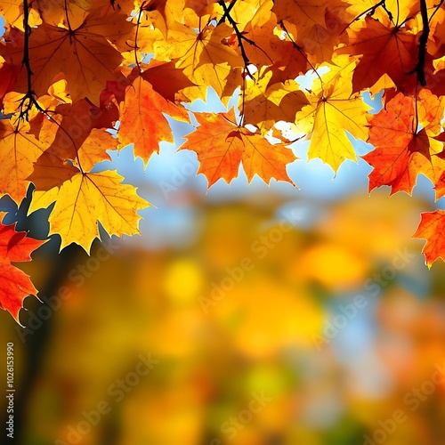 autumn leaves background