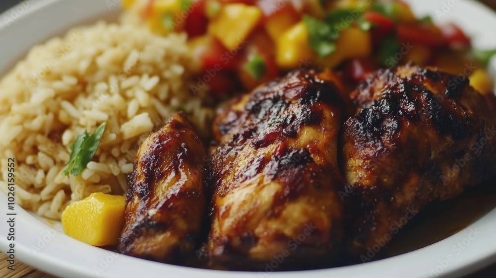 Grilled Chicken Plate.