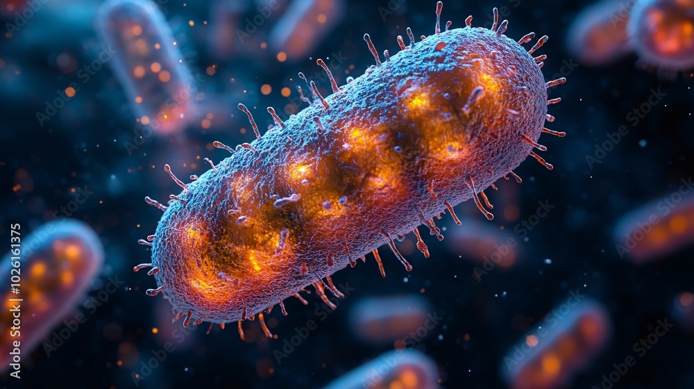 A bacteria illustration