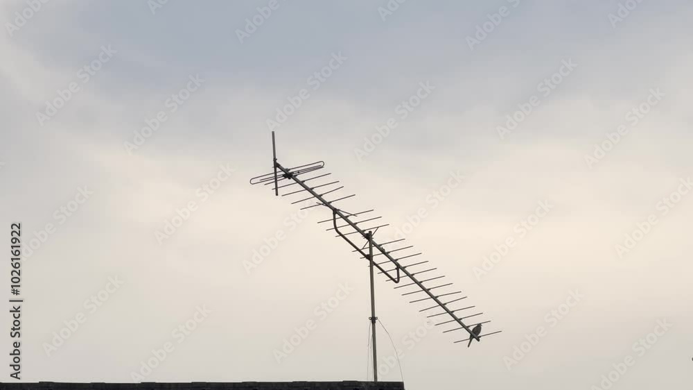 Old analog TV antenna Old analog TV antenna