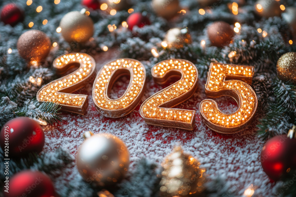 New Year's Eve 2025 party event celebration. Holiday greeting card New Year's Eve 2025 party event celebration. Holiday greeting card