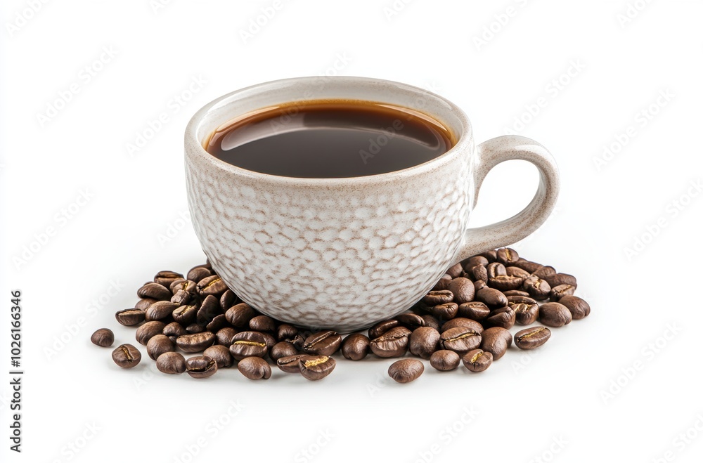 Fototapeta premium Coffee Cup & Beans.
