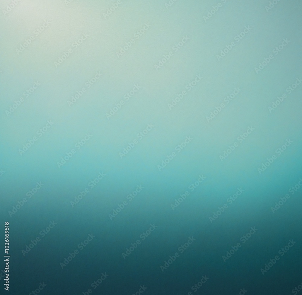 Obraz premium Soft Gradient Background with MidnightBlue and Cyan Smooth Transitions