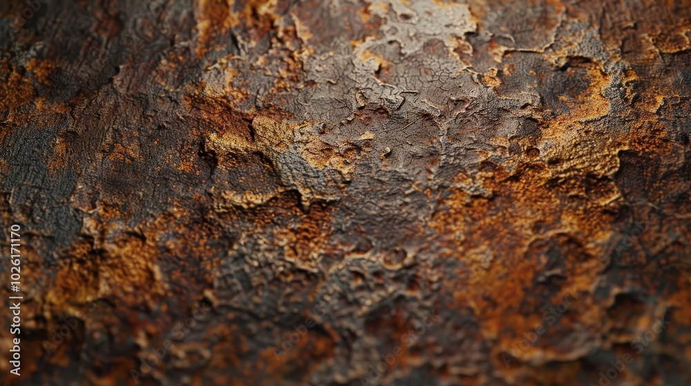 Rusty surface reveals textures and colors from weathered metal in an outdoor setting Rusty surface reveals textures and colors from weathered metal in an outdoor setting