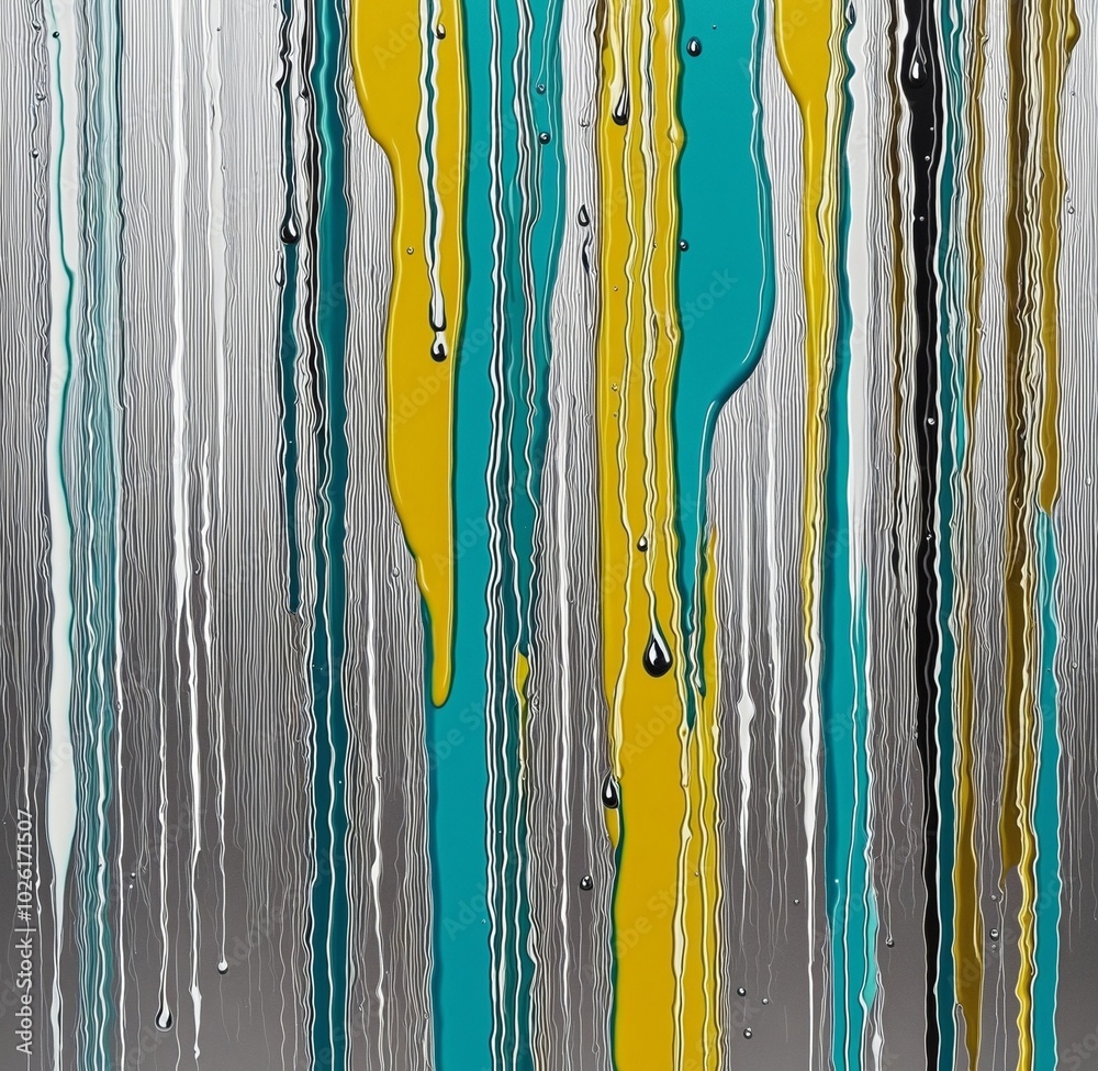 Vibrant Abstract Design with Dripping Shapes and Silver, Cyan, Silver, Gold, Goldenrod, silver, and Metallic Gold Vibrant Abstract Design with Dripping Shapes and Silver, Cyan, Silver, Gold, Goldenrod, silver, and Metallic Gold