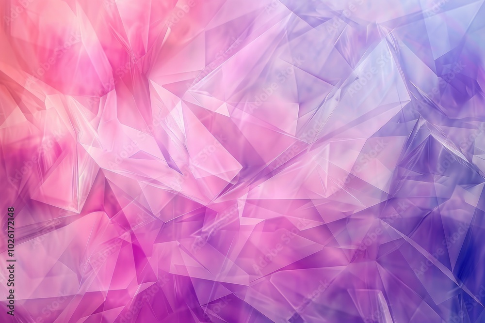 Abstract Pink and Purple Crystalline Background Abstract Pink and Purple Crystalline Background