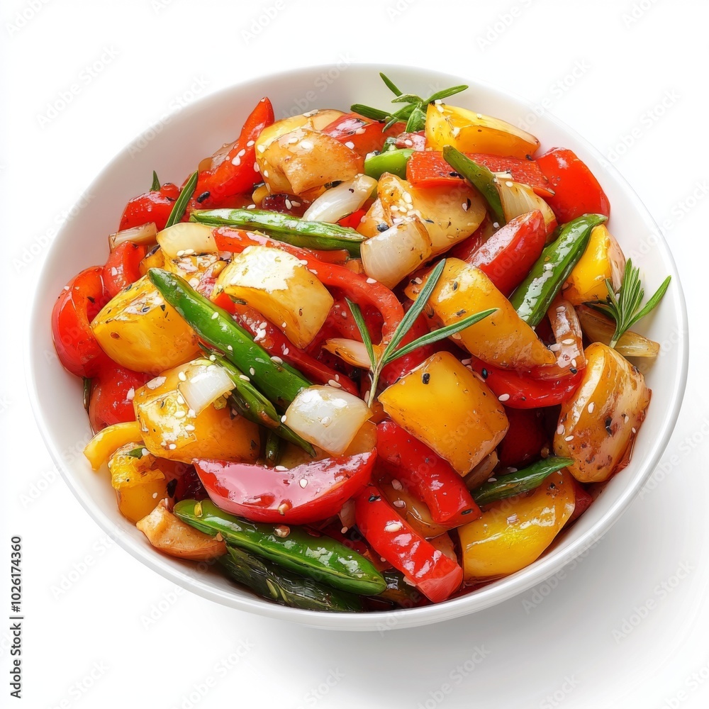 stir-fried vegetable stir-fried vegetable