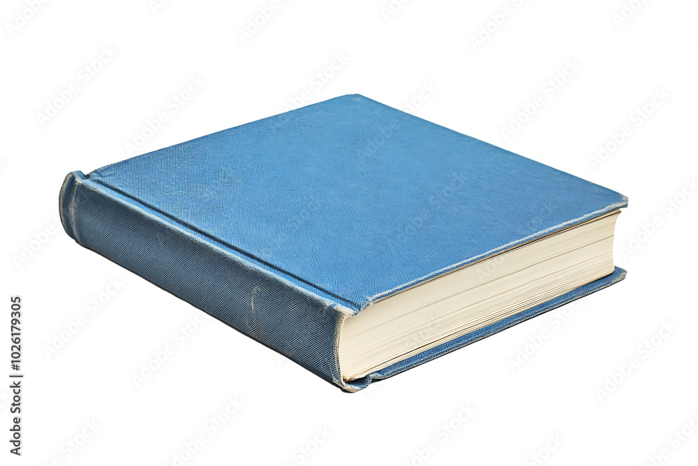 blue note book isolated on a transparent background blue note book isolated on a transparent background