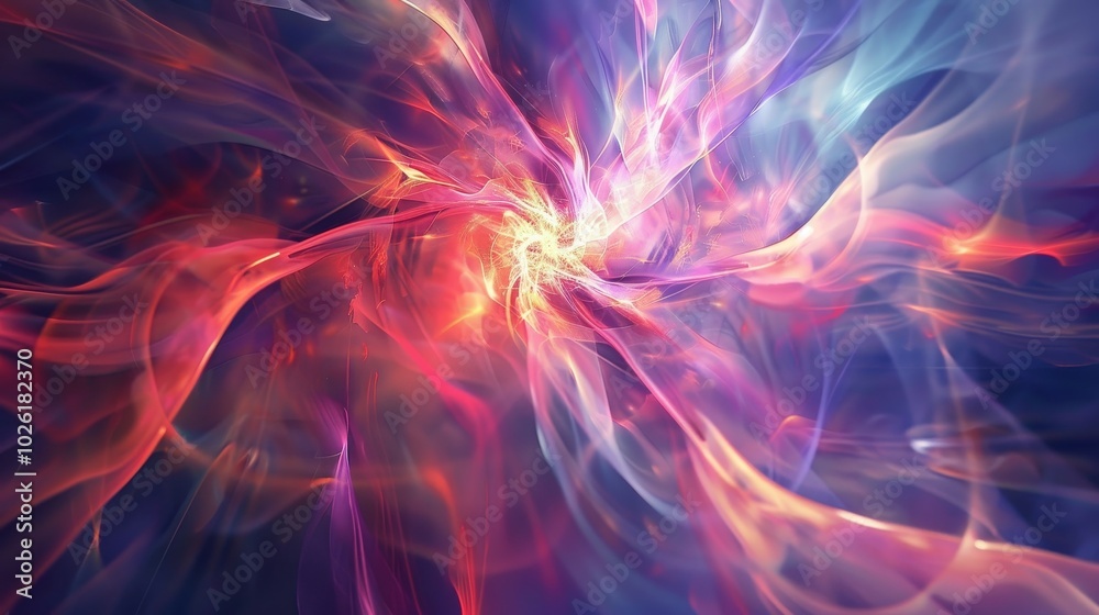 Abstract radiant energy Abstract radiant energy
