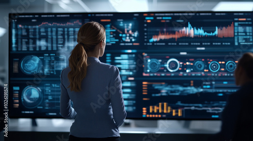 Bond market risk premiums visualized through futuristic analytics dashboards, highlighting yield spreads and investment risks across various bonds in real-time.