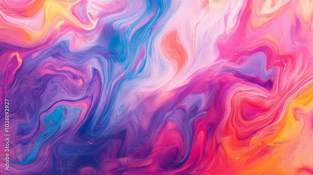Abstract background of swirling colorful paint in water. Abstract background of swirling colorful paint in water.