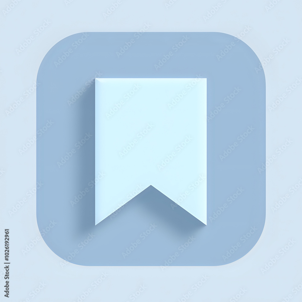 A clean and simple bookmark icon featuring a rectangular shape with a small tab, perfect for user interfaces and digital applications. A clean and simple bookmark icon featuring a rectangular shape with a small tab, perfect for user interfaces and digital applications.