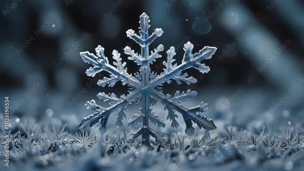 Christmas background with snowflakes
Christmas background with snowflakes