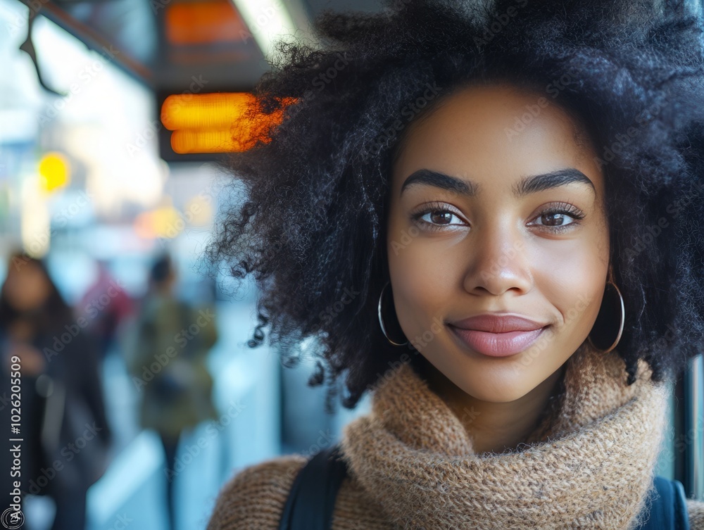 Close-Up Portrait of a Young African American Person with Natural Hair, Capturing Expressive Features and Vibrant Skin Tone for Diverse Representation in Photography Close-Up Portrait of a Young African American Person with Natural Hair, Capturing Expressive Features and Vibrant Skin Tone for Diverse Representation in Photography
