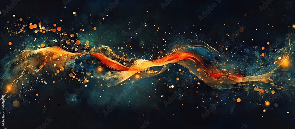 Abstract Cosmic Stream Abstract Cosmic Stream