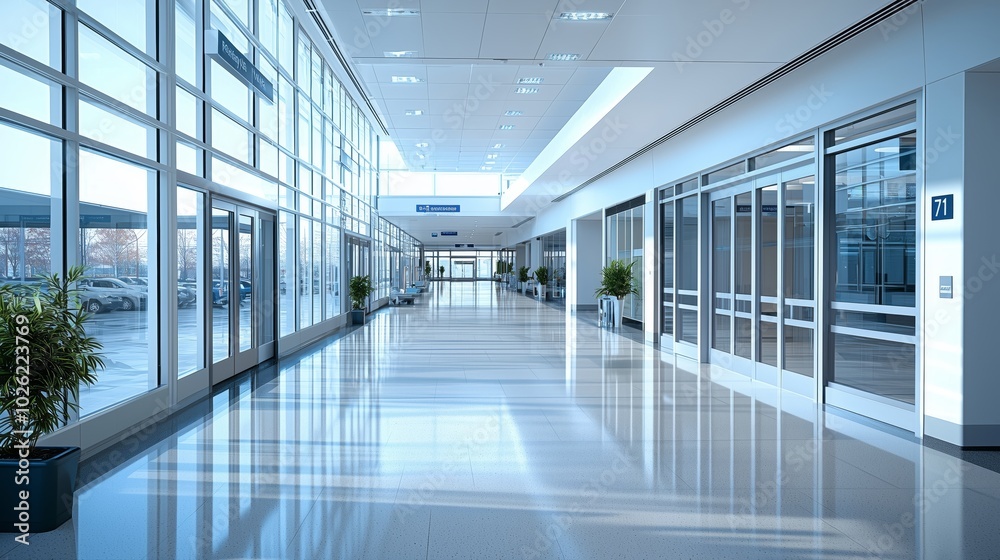 office corridor office corridor