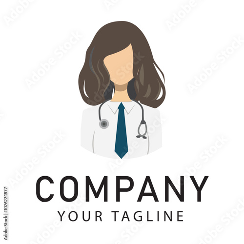 Medica logo vector illustration editable