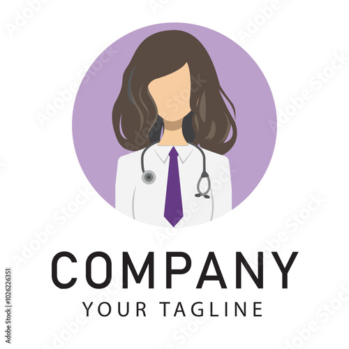 Medica logo vector illustration editable