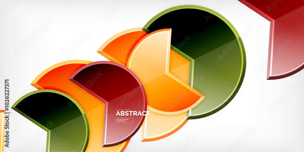 Trendy round shapes with triangular angle design element. Vector Illustration For Wallpaper, Banner, Background, Card, Book Illustration, landing page Trendy round shapes with triangular angle design element. Vector Illustration For Wallpaper, Banner, Background, Card, Book Illustration, landing page