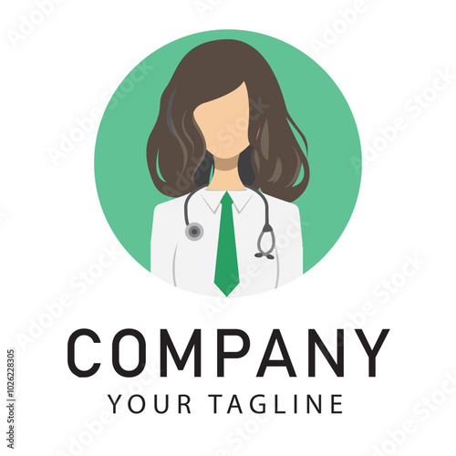 Medica logo vector illustration editable