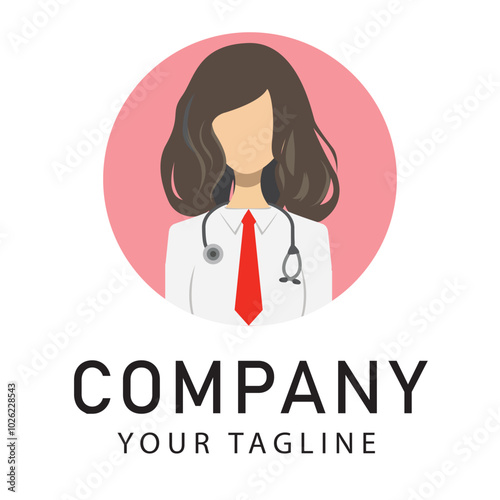 Medica logo vector illustration editable