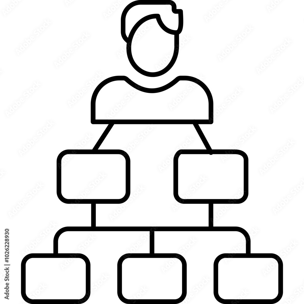 Encourage vector icon in outline style Encourage vector icon in outline style