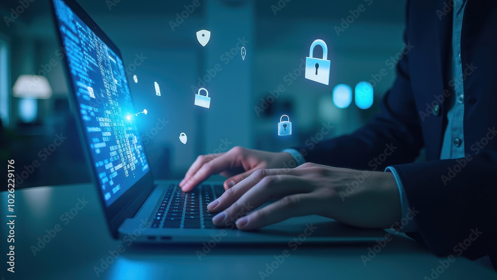 Secure IT Environment with Digital Protection Symbols Secure IT Environment with Digital Protection Symbols
