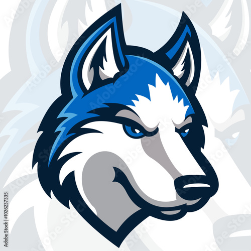 wolves mascot esport logo character design for wolf gaming and sport