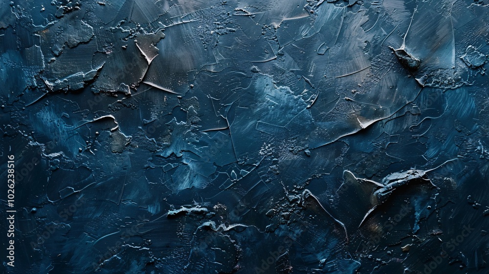 Obraz premium Dark blue textured background