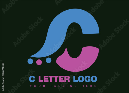 Abstract best C letter logo design vector template.