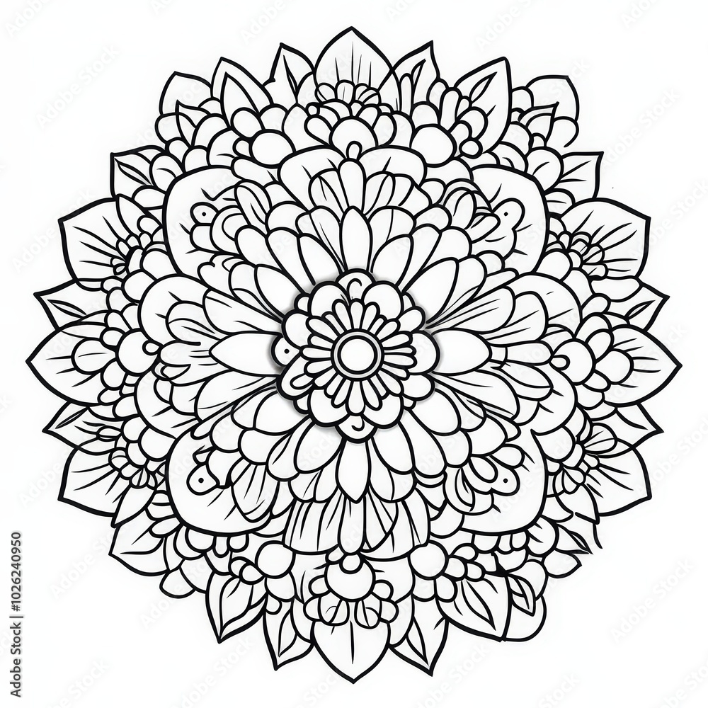 abstract floral background, illustration of a flower, mandala pattern, black and white drawing, illustration, wallpaper, background abstract floral background, illustration of a flower, mandala pattern, black and white drawing, illustration, wallpaper, background