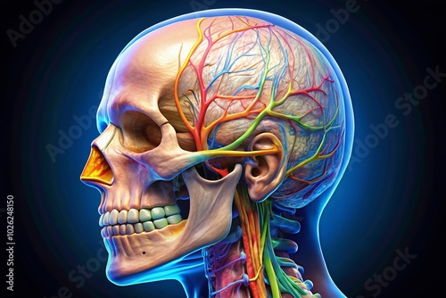 Detailed Anatomy of the Occipital Bone and Its Role in the Human Skull Structure for Educational Purposes and