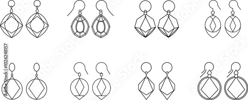 Geometric Earrings Designs for Jewelry Makers