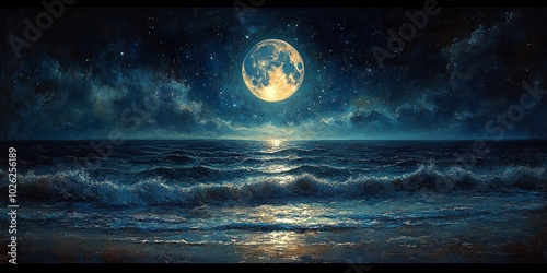 sky with moon