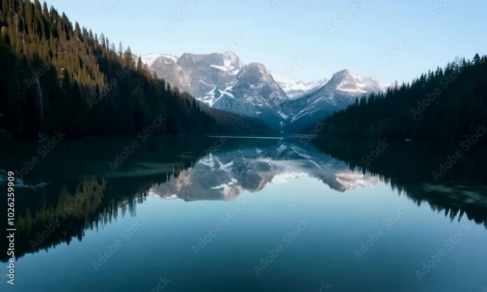 Continuous hyperspeed FPV: The camera races across a mountain range, transitioning through a portal to a tranquil lake. Continuous hyperspeed FPV: The camera races across a mountain range, transitioning through a portal to a tranquil lake.