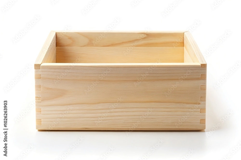 Minimalist wooden cube Minimalist wooden cube