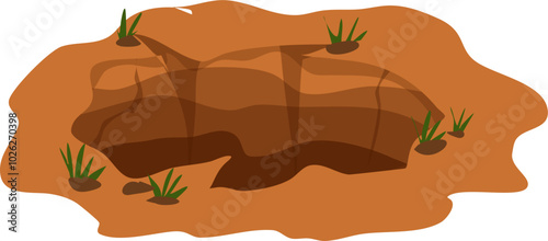 Ground hole illustration 