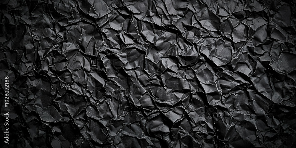 A dark, crumpled background with a textured surface. A dark, crumpled background with a textured surface.