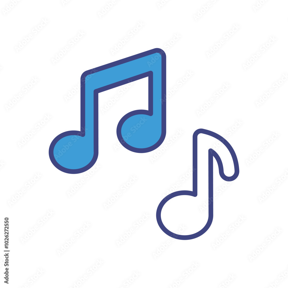 Notes icons vector stock illustration. Notes icons vector stock illustration.