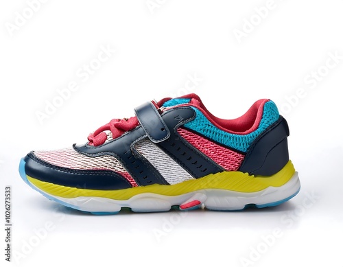 Vibrant Kids' Sneaker: Colorful, sporty design. Perfect for active play! A must-have for little feet.