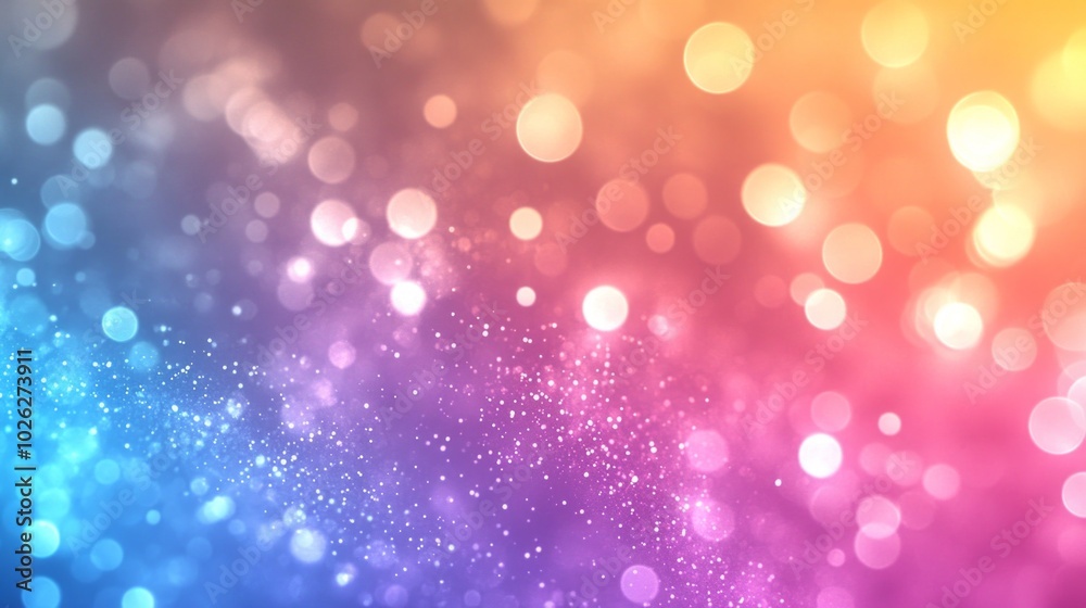 A colorful background with many small circles A colorful background with many small circles