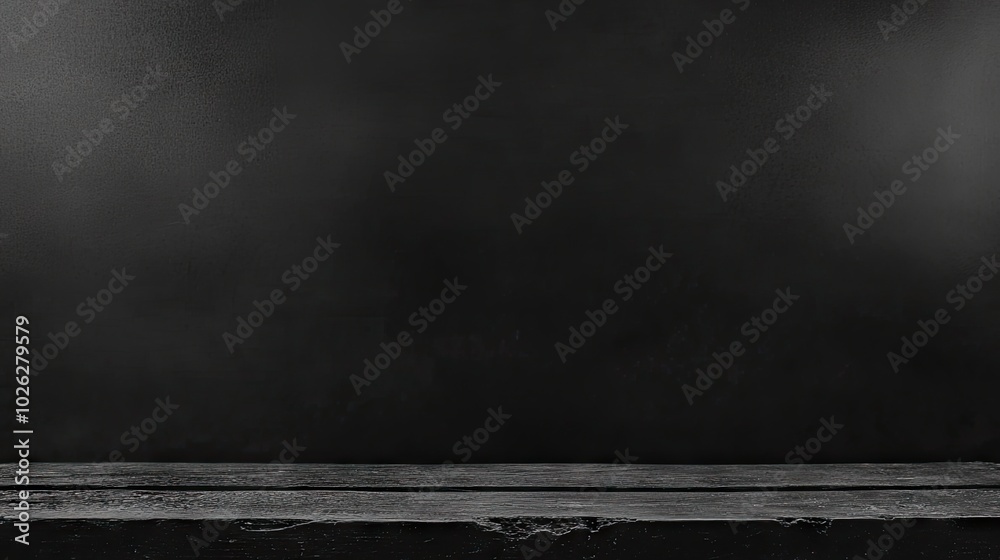 A simple empty room with a dark background and a wooden floor, its minimalistic design radiates a sense of quiet and potential for creativity. A simple empty room with a dark background and a wooden floor, its minimalistic design radiates a sense of quiet and potential for creativity.