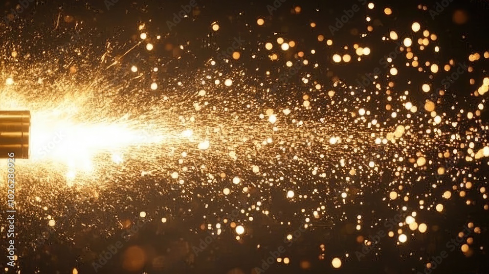 A speeding bullet with fire trailing behind it, symbolizing action and danger, moving swiftly through a dark background. A speeding bullet with fire trailing behind it, symbolizing action and danger, moving swiftly through a dark background.