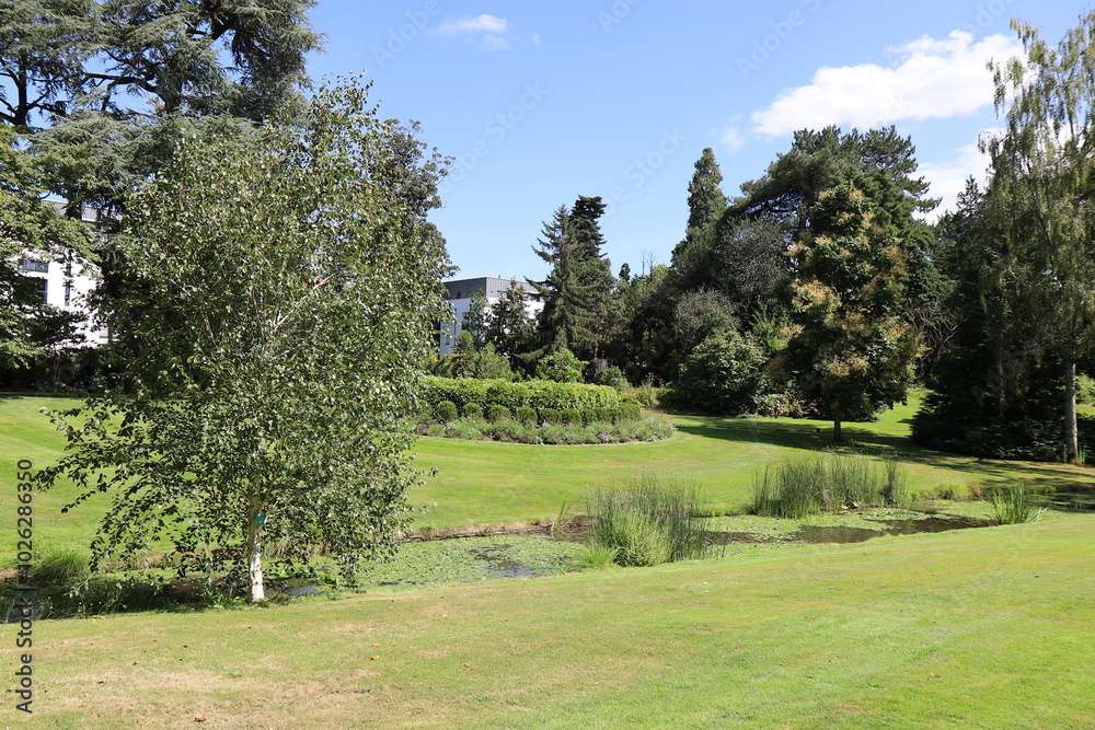 Le jardin des plantes, parc public, ville de Nantes, département de la Loire Atlantique, France Le jardin des plantes, parc public, ville de Nantes, département de la Loire Atlantique, France