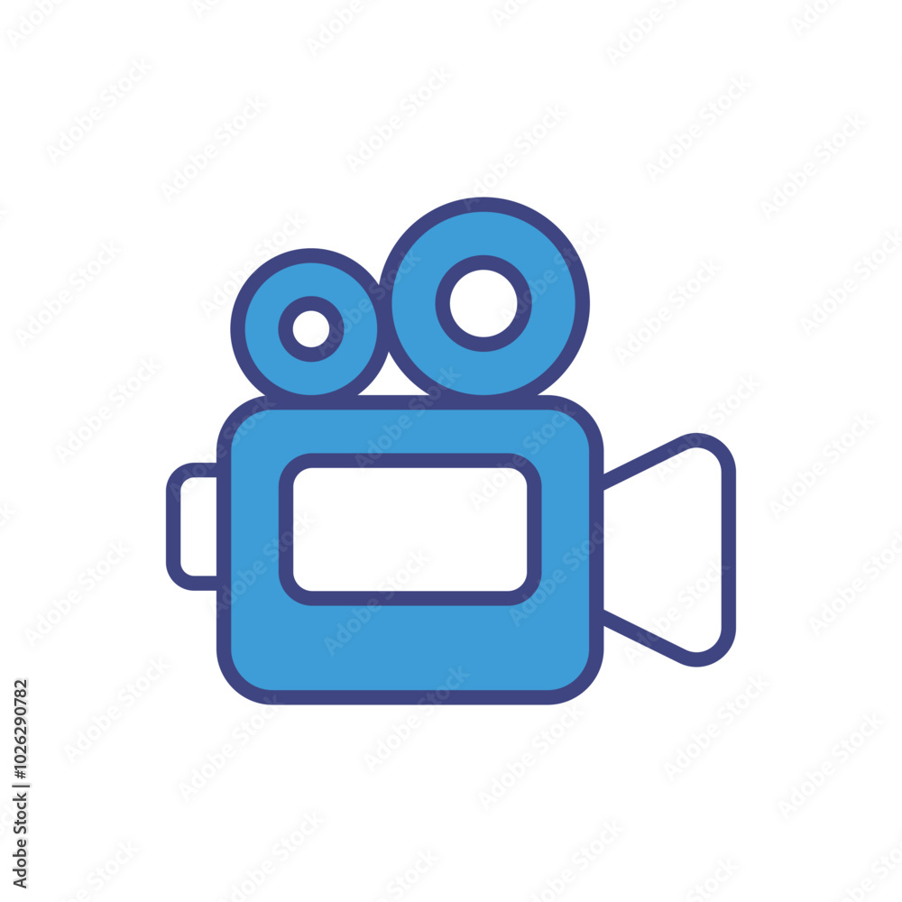 Video Camera icons vector stock illustration. Video Camera icons vector stock illustration.