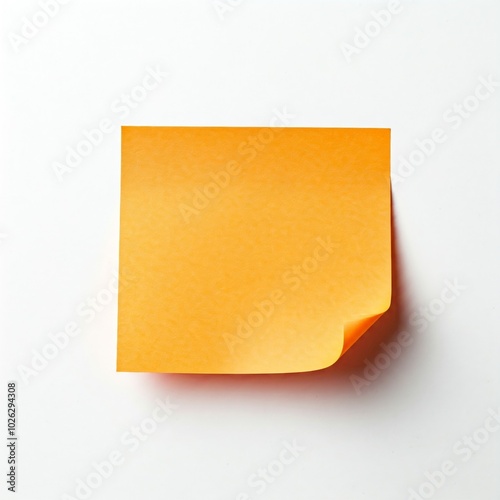 orange sticky note