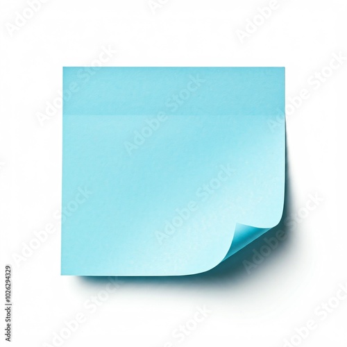 blue sticky note