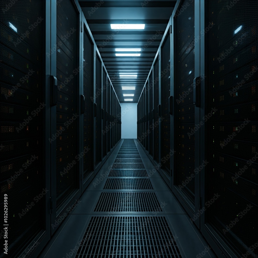 Modern Server Room Modern Server Room